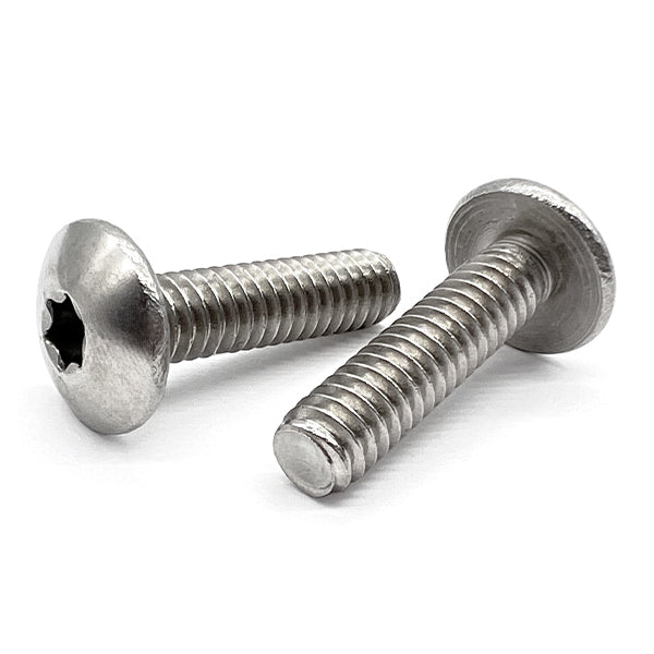 #4-40x3/8" 18-8 Stainless Steel Star Drive Truss Head Machine Screws