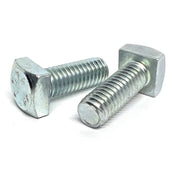 1/2"-13x1-3/4" Square Head Bolts Grade A307 Zinc Clear