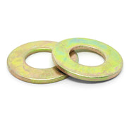 M14 Class 10 Hardened Flat Washers Zinc Yellow