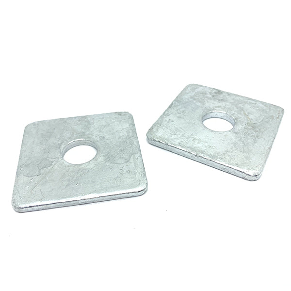 5/8 x 2-1/2 Steel Square Plate Washer Hot Dip Galvanized