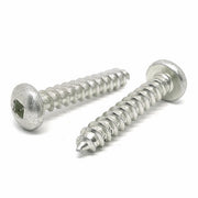#6x1" Stainless Steel Square Pan Head Type A Self Tapping Screws