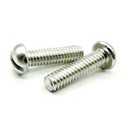 #6-32x1/2" Aluminum Slotted Round Head Machine Screw