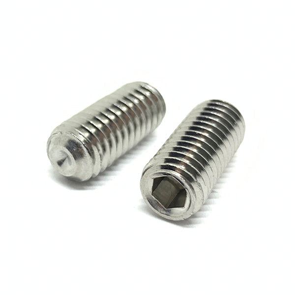 1/4-20x3/4" Stainless Steel Cup Point Allen Socket Set Screw