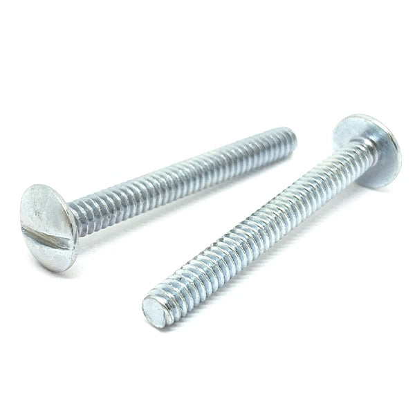 #8-32x3/8" Slotted Truss Head Machine Screws Zinc