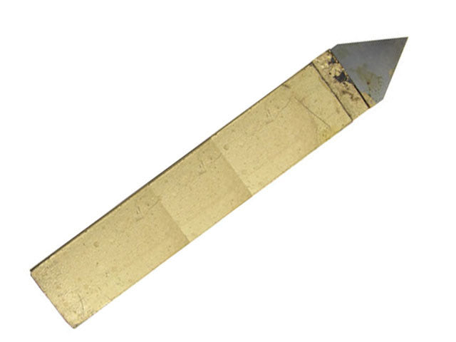 1/2" C2 Carbide-Tipped 60 Point Tool Bit