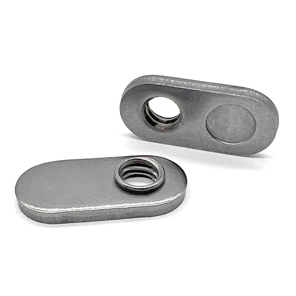 #10-32 Single Tab Spot Weld Nuts w/ Target