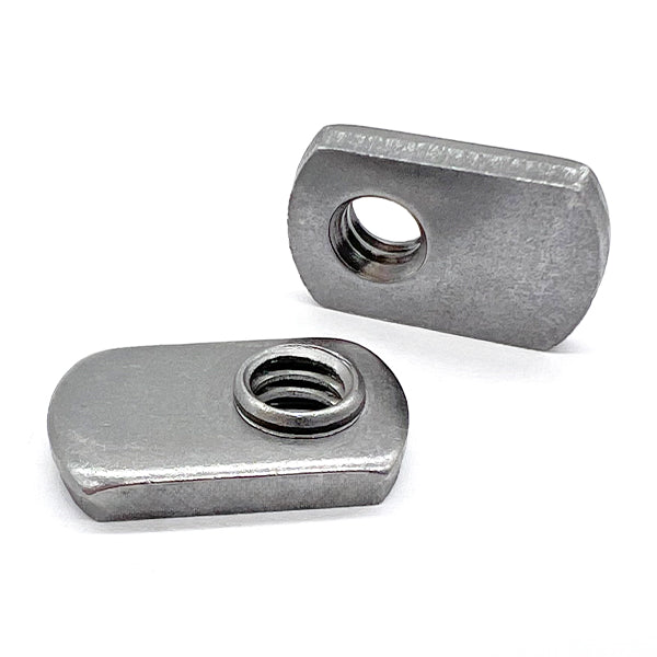 M8-1.25 Single Tab Spot Weld Nuts