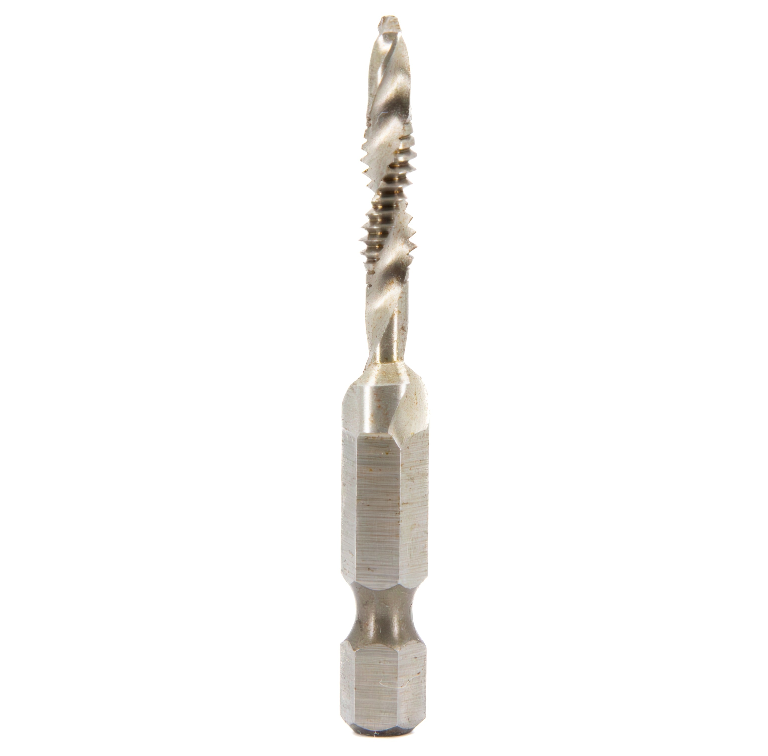 m5 X .8 Combined Drill Tap and Countersink with 1/4" Quick Change Hex Shank
