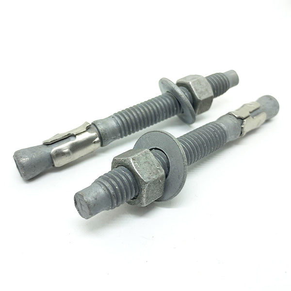 1/2-13x8-1/2" Wedge Anchor w/ Nut & Washer Galvanized Steel