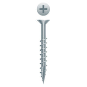 #8 Strong-Point Flat Head w/Nibs 8 x 1-1/2, PH, Type '17',  Zinc