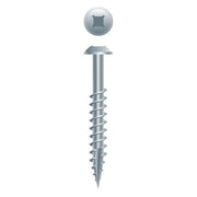 #8 Round Washer Head 8 x 3, PH/SQ, Type '17',  Zinc