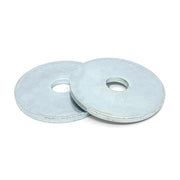 3/8"x1-1/2 Low Carbon 1/8" Extra Thick Fender Washers Zinc