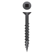 #9 Strong-Point Flat Head w/Nibs 9 x 3, SQ, Type '17', Black Oxide