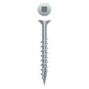 #8 Strong-Point Flat Head w/Nibs 8 x 1-1/4, SQ, Type '17',  Zinc