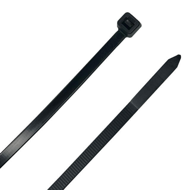 24.5" - 175LBS Nylon Cable Zip Ties UV Resistant Black