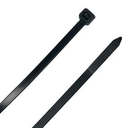 36.7" - 175LBS Nylon Cable Zip Ties UV Resistant Black