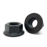 M8-1.25 Class 8 Hex Flange Nuts Plain & Oil