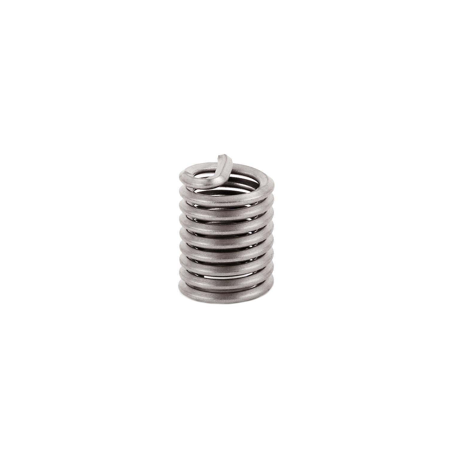 #12-24 x .432" Stainless Steel Threaded Coil Insert