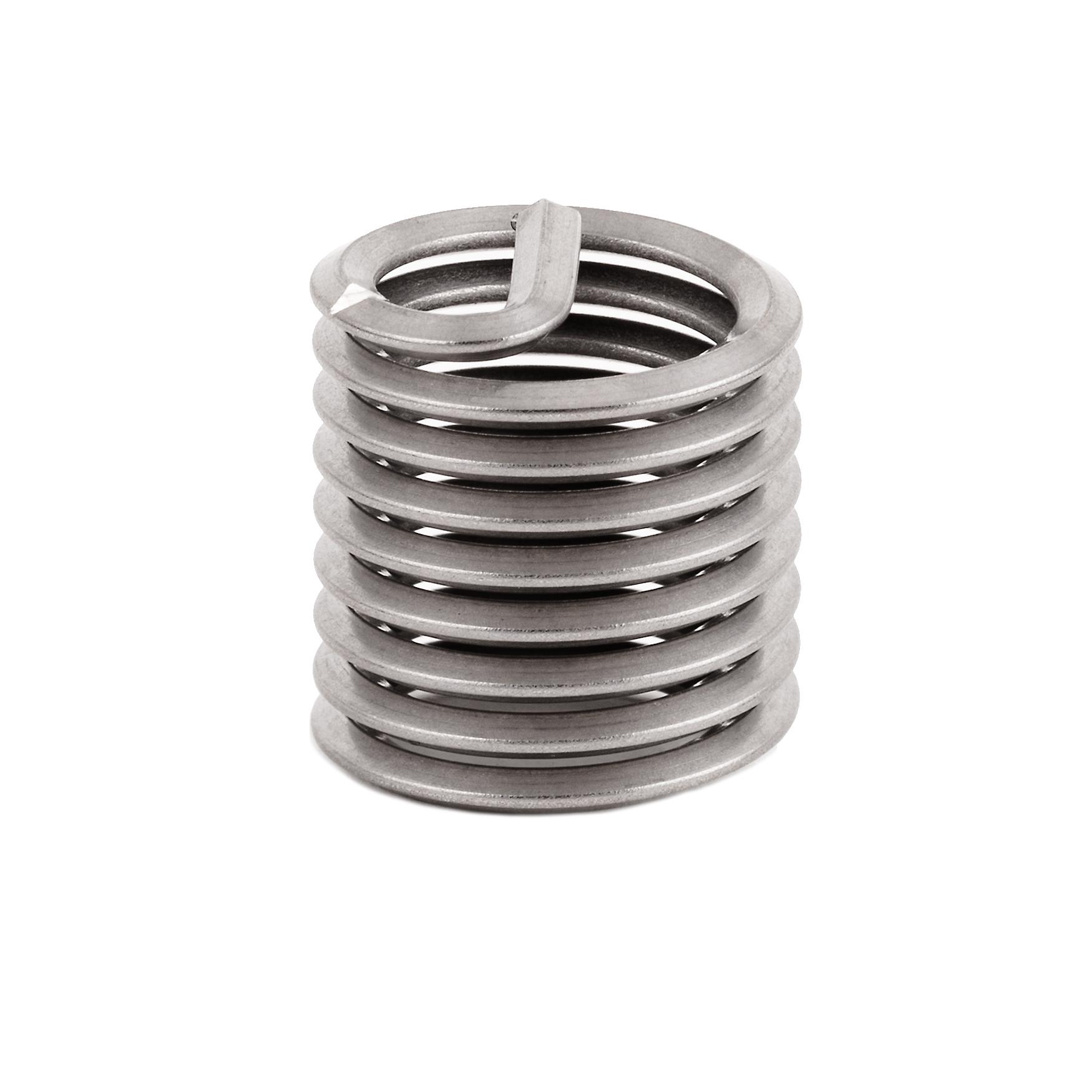 M18-2.0 x 27mm Stainless Steel Threaded Coil Insert