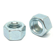 1/4"-20 Grade 5 Finished Hex Nuts Zinc Clear