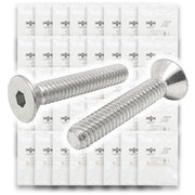 Metric Stainless A2-70 Flat Head Socket Cap Screws  - 1510 PCS
