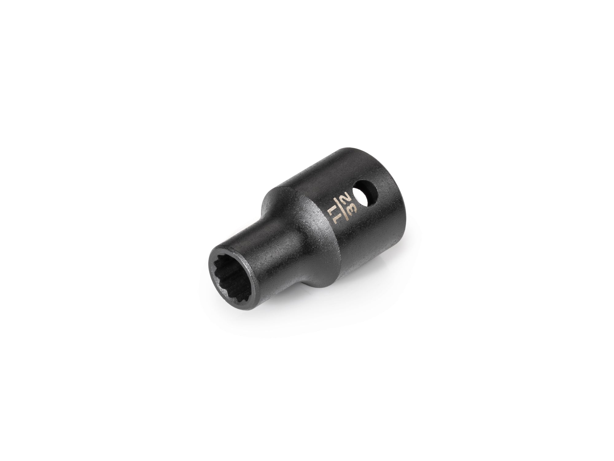 1/2 Inch Drive x 11/32 Inch Shallow 12-Point Impact Socket