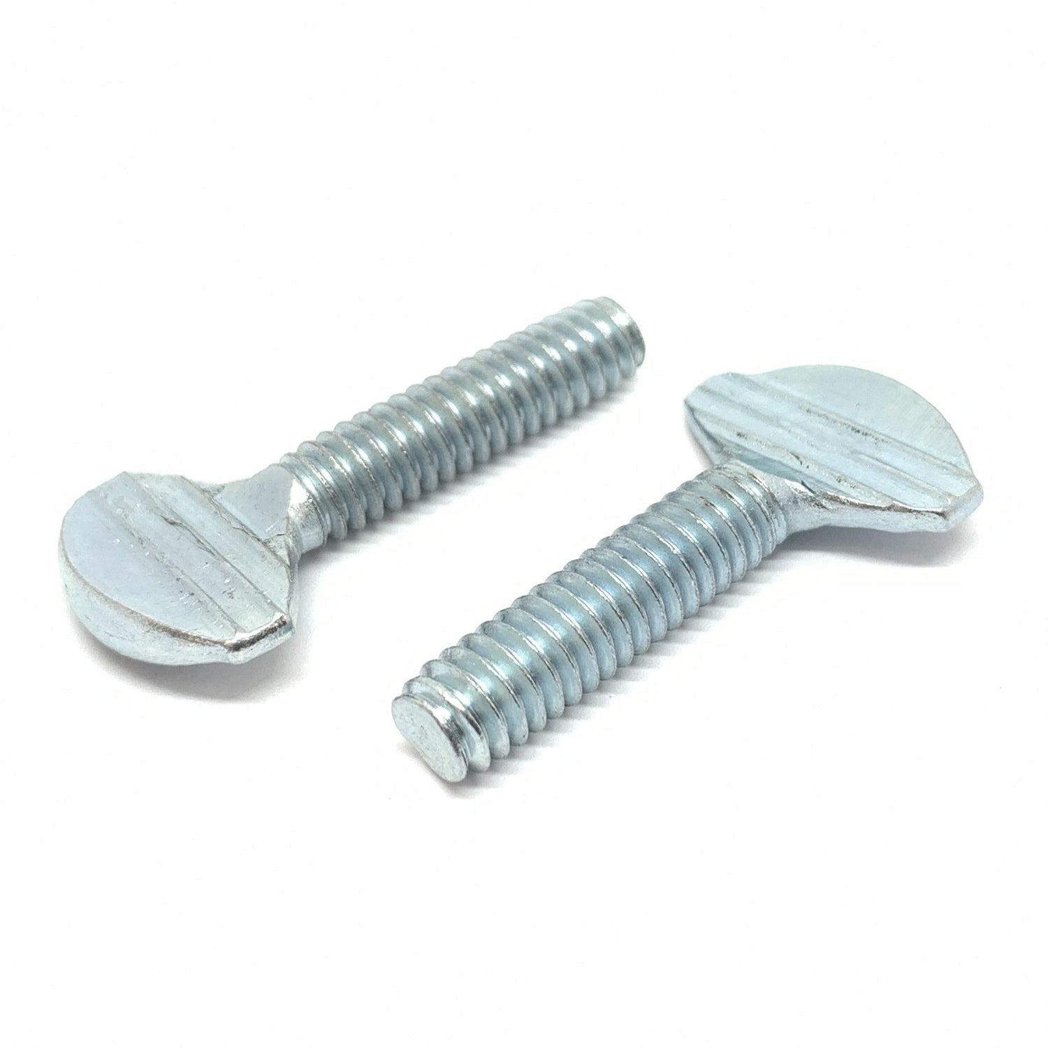 #10-32x3/4" Spade Type Thumb Screws Zinc